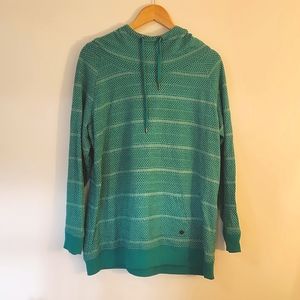 Patterned Scuba Hoodie